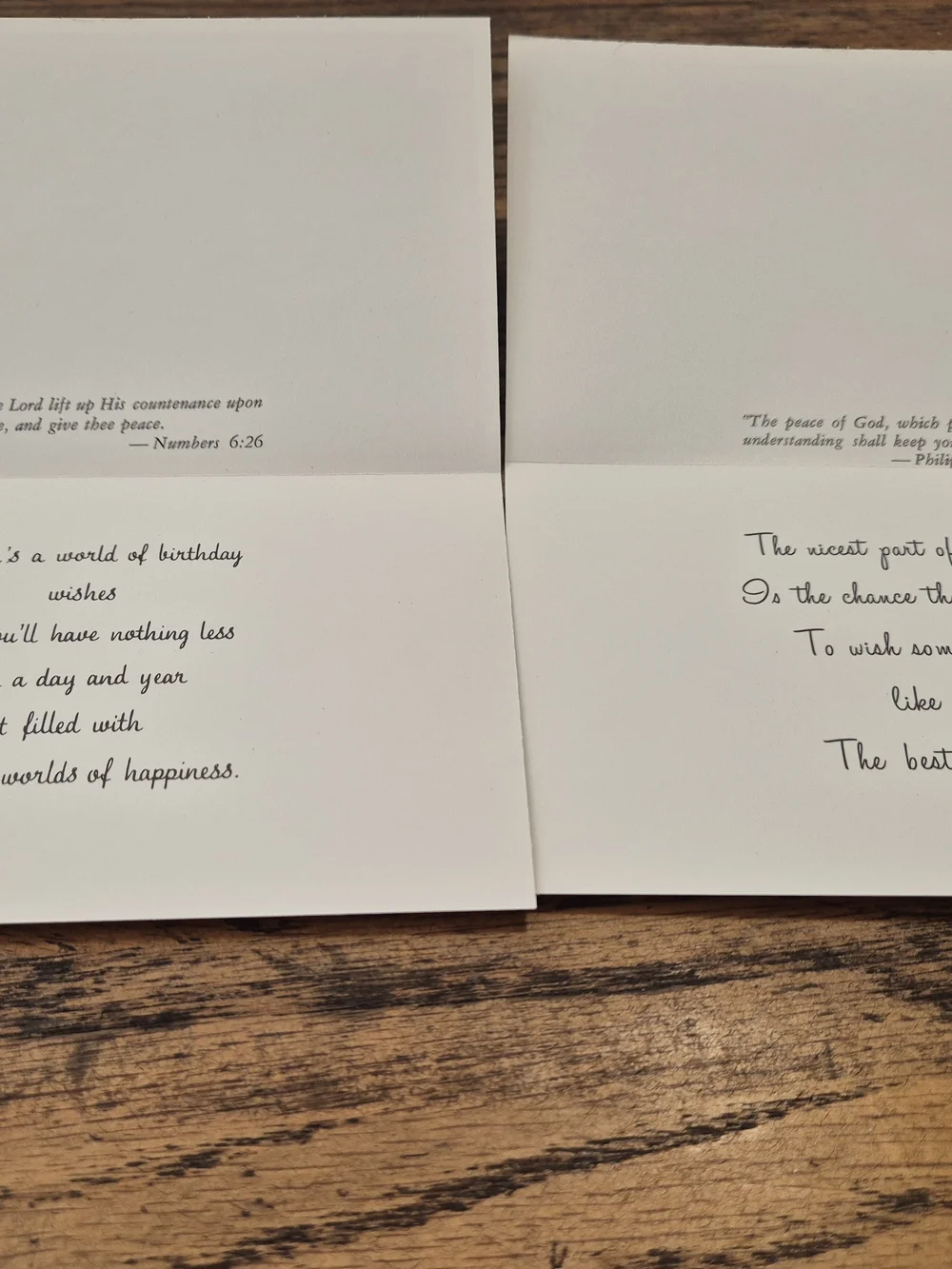 Vintage Scenic Nature Scripture Greeting Cards Lot